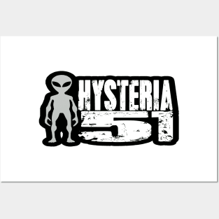 Hysteria 51: Mr. Hand - White Version Posters and Art